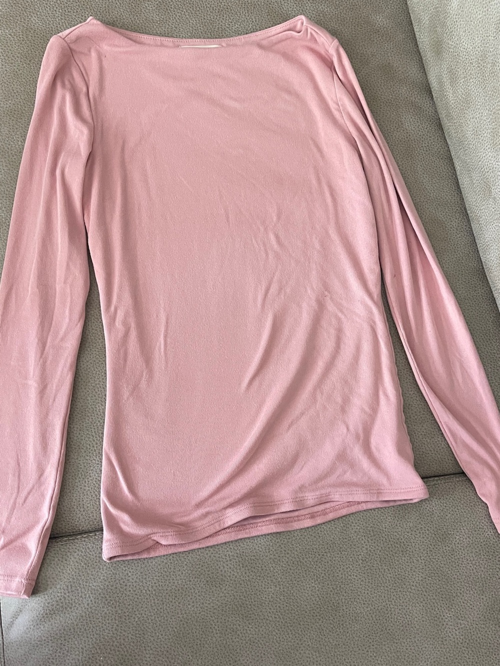 Classic Women's Long Sleeve Tee - Pink